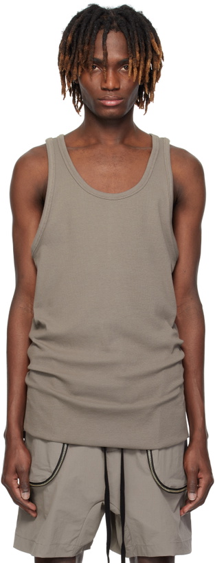 Photo: thom/krom Taupe M TS 854 Tank Top