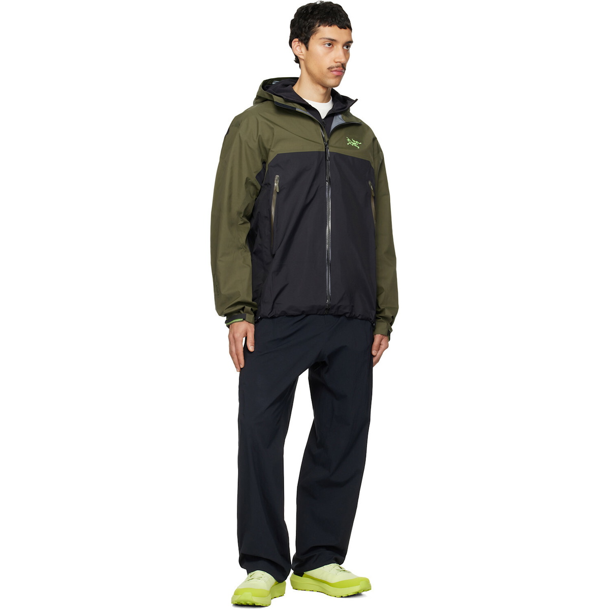 Arc'teryx Green & Black Beta Jacket