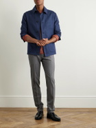 Slowear - Venezia 1951 Cotton and Linen-Blend Twill Chore Jacket - Blue