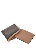 Stella Mccartney Logo Zip Card Holder