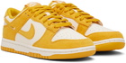 Nike Off-White & Yellow Dunk Low Sneakers