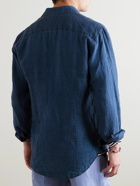 Orlebar Brown - Giles Linen Shirt - Blue