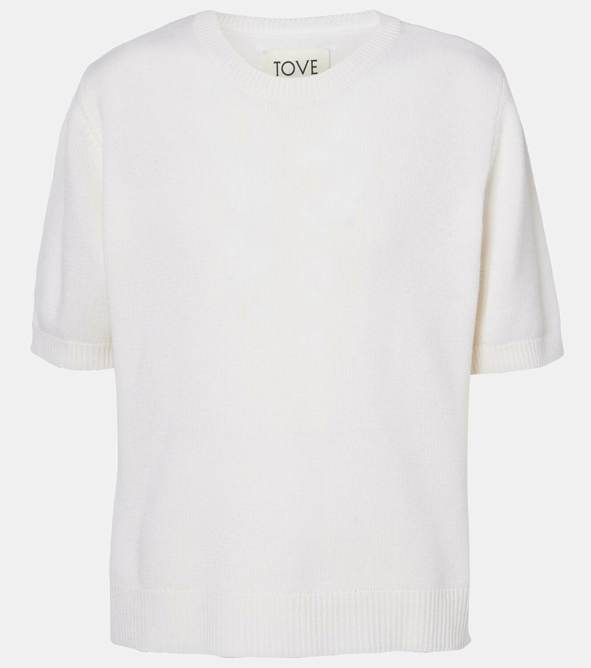 Tove Lura knitted cashmere T-shirt