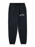 WTAPS - Straight-Leg Logo-Embroidered Nylon Trousers - Blue