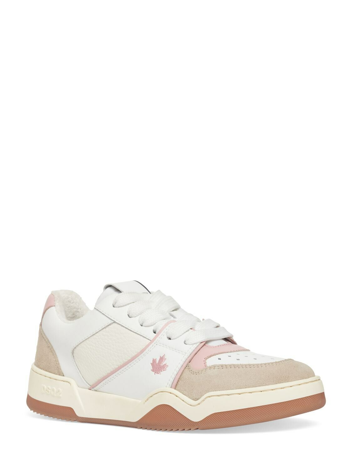 DSQUARED2 - Spiker Leather Sneakers Dsquared2