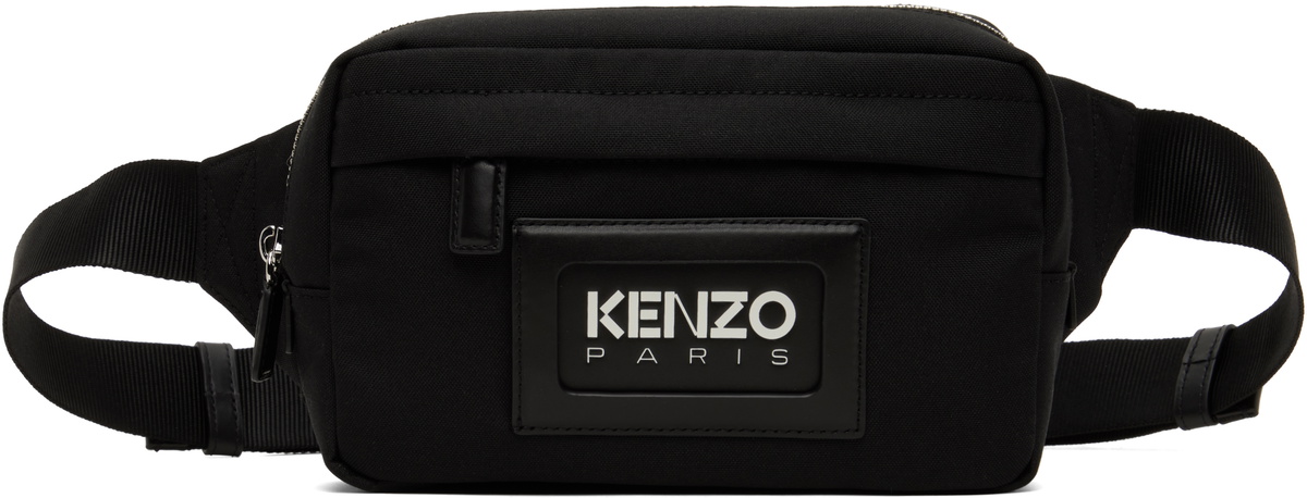 Kenzo Black Kenzo Paris 'Kenzography' Belt Bag