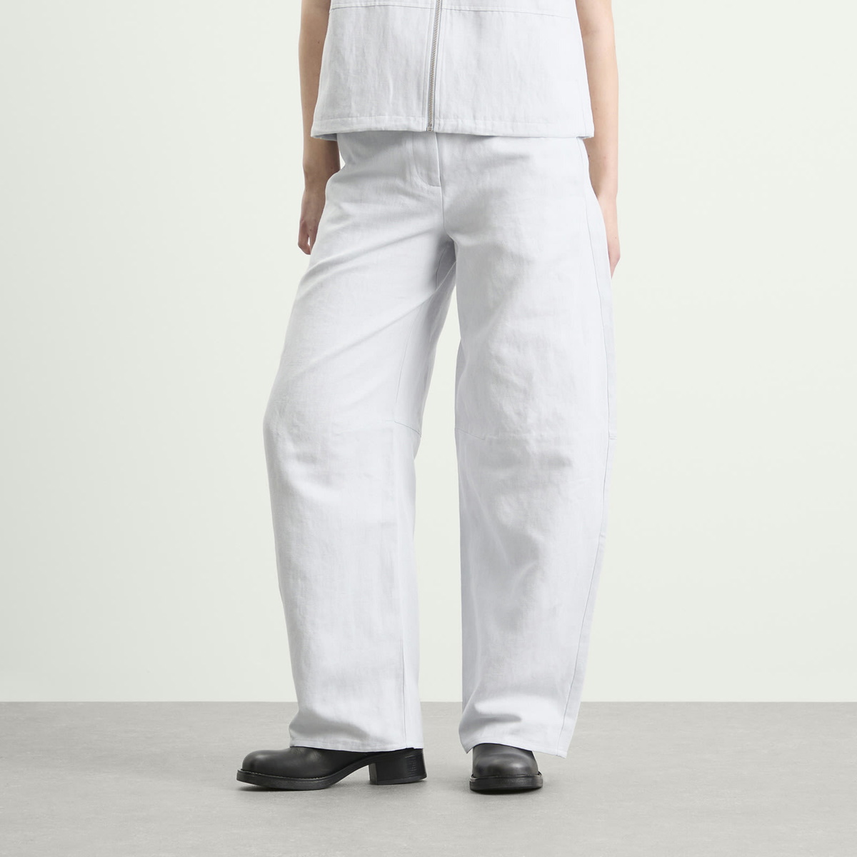 Samsøe Samsøe Women's Saroko Parachute Trousers in Gray Dawn Melange