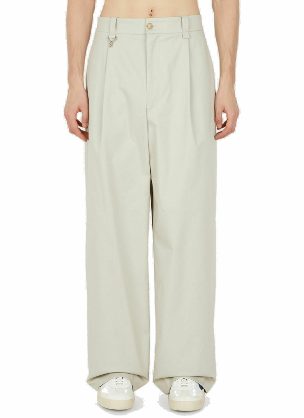 Photo: Eytys - Scout Wide Leg Pants in Light Grey
