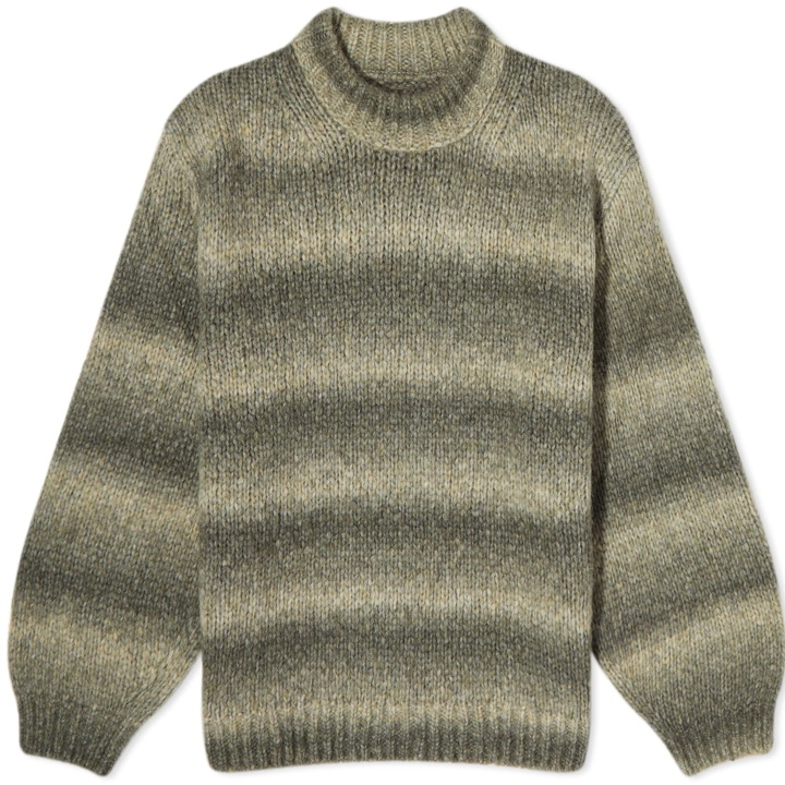 Photo: Nudie Jeans Co Women's Rosa Fuzzy Knit Sweater in Brown