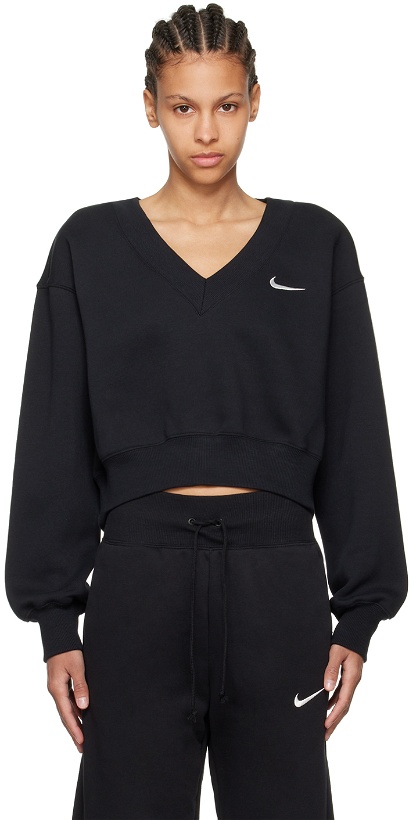 Photo: Nike Black Sportswear Phoenix Sweater