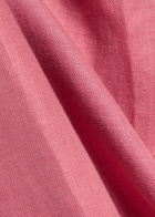 Giuliva Heritage Lyra Linen Maxi Wrap Dress Pink