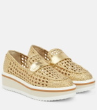 Clergerie - Belma leather platform loafers