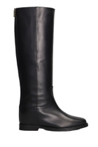 Via Roma 15 In Black Leather