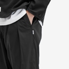 WTAPS Men's 11 2-Tuck Trouser in Black