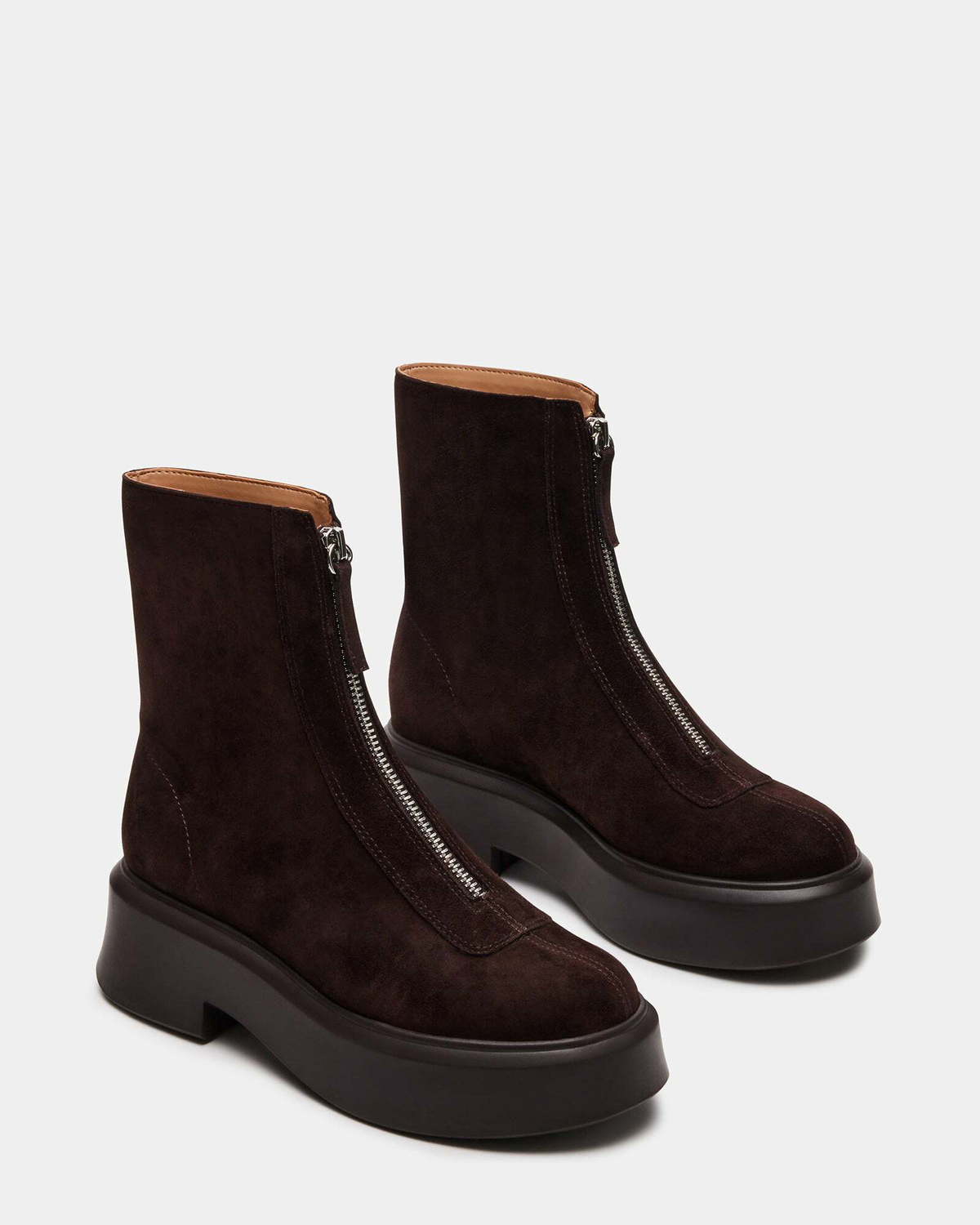 Steve Madden Jones Booties in Brown