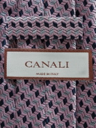 Canali - 8cm Silk-Jacquard Tie