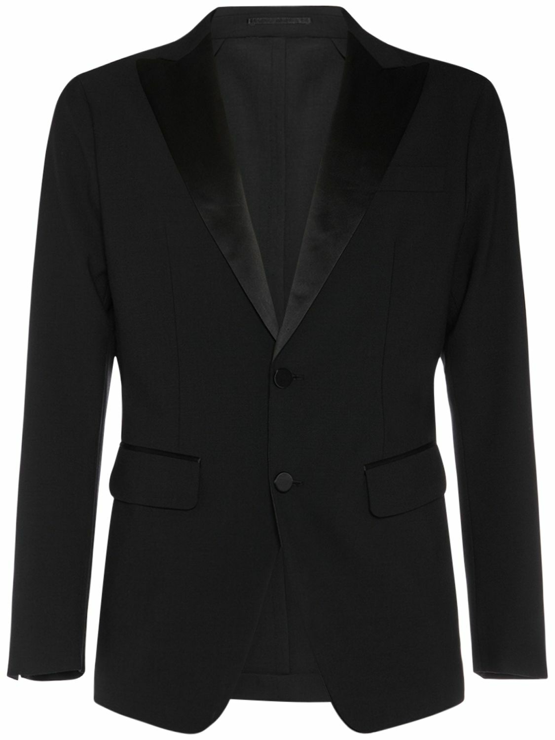 【送料&関税込】Dsquared2 Single Breasted Logo Plaque Blazer DSQUARED2 - Miami Tuxedo Single Breasted Suit Dsquared2