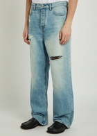 Nahmias Friendship Baggy Straight-leg Jeans Blue