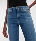 3x1 N.Y.C. Mid-rise cropped boot-leg jeans