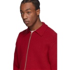 Casablanca Red Knitted Tracksuit Top