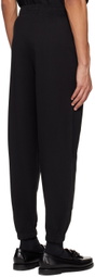 TSAU Black Printed Lounge Pants