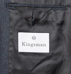 Kingsman - Conrad Slim-Fit Mélange Wool Suit Jacket - Blue