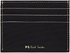 PS by Paul Smith Black Happy Card Holder