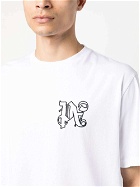 PALM ANGELS - Monogram Cotton T-shirt
