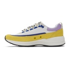 A.P.C. White and Yellow Brain Dead Edition Jay Sneakers