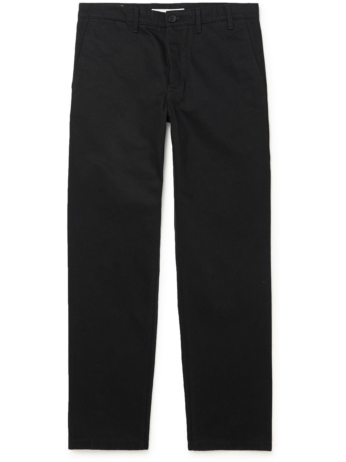 Photo: NORSE PROJECTS - Aros Cotton-Twill Chinos - Black