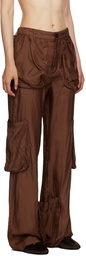 Edward Cuming Brown Pocket Trousers