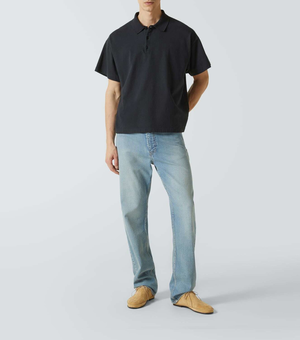 The Row Bry cotton polo shirt