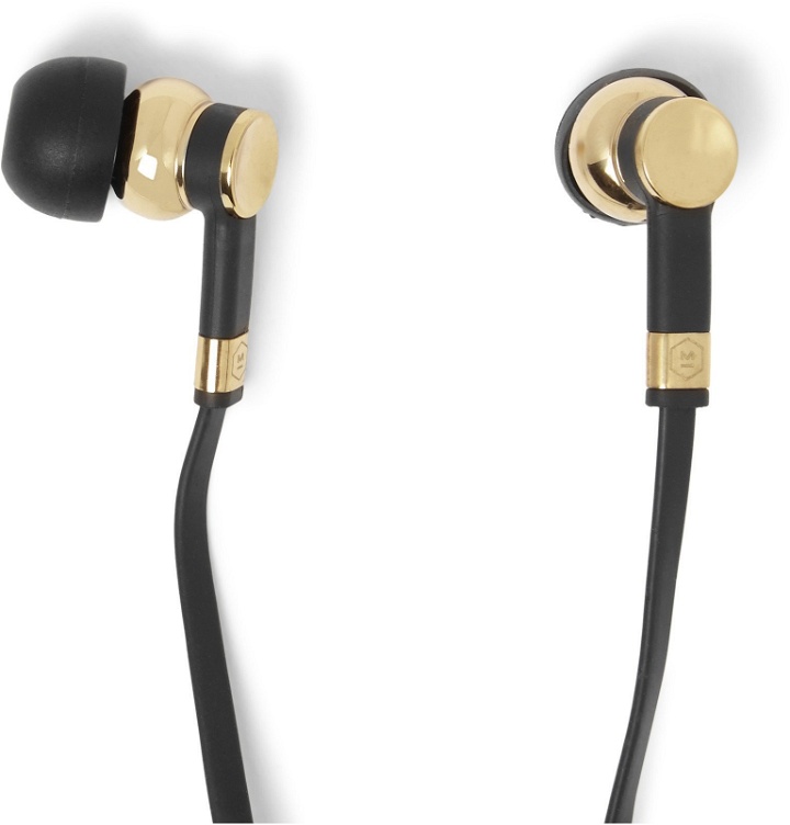 Photo: Master & Dynamic - ME05 Brass In-Ear Headphones - Gold