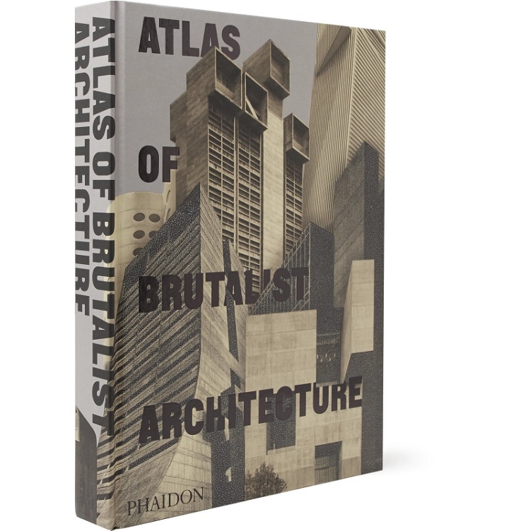 Photo: Phaidon - Atlas of Brutalist Architecture Hardcover Book - Gray
