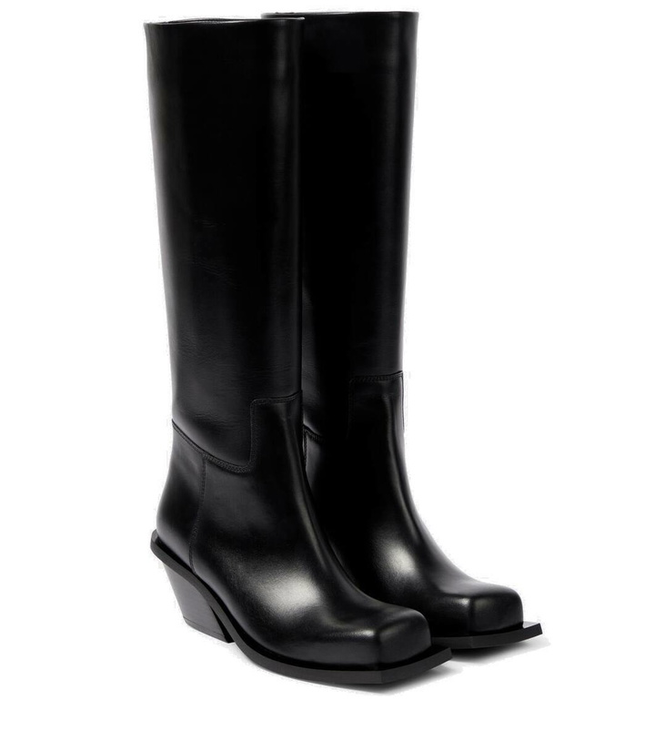 Photo: Gia Borghini Blondine leather knee-high boots