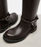 Bottega Veneta Leather knee-high boots