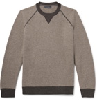 Thom Sweeney - Mélange Wool and Cashmere-Blend Sweater - Brown