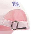 Givenchy Men's Embroidered Logo Cap in Blossom Pink