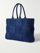 Bottega Veneta - Intrecciato Denim Tote Bag - Blue
