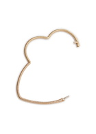 Yvonne Leon Jonc Coeur 9kt Gold Bracelet - One Size