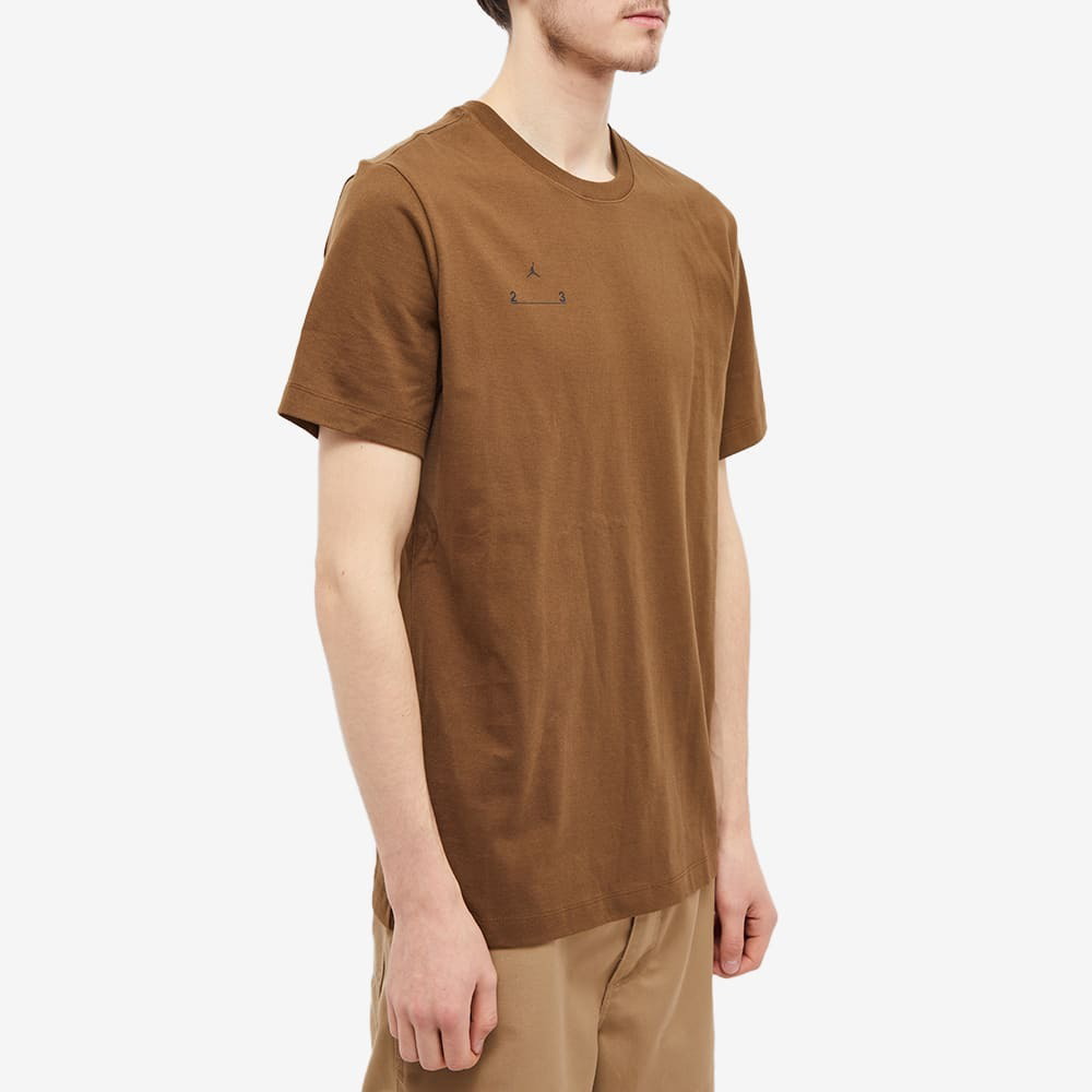 Air Jordan 23 Engineered T-Shirt Mens Size Small Olive Brown