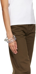 Dries Van Noten Transparent Cuff Bracelet Set