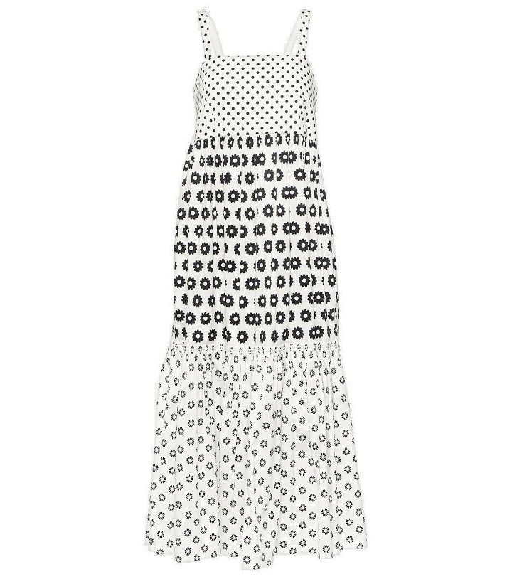 Photo: Tory Burch Printed cotton-blend midi dress