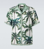 Dolce&Gabbana Printed silk twill shirt