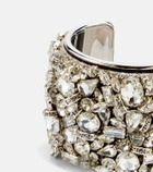 Dries Van Noten Crystal-embellished cuff bracelet