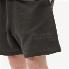 Fear of God ESSENTIALS Men's Essentials Shorts in Off-Black