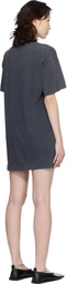 ANINE BING Gray Beth 'Anine Bing' Minidress