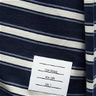 Thom Browne Men's Stripe Long Sleeve T-Shirt in Navy
