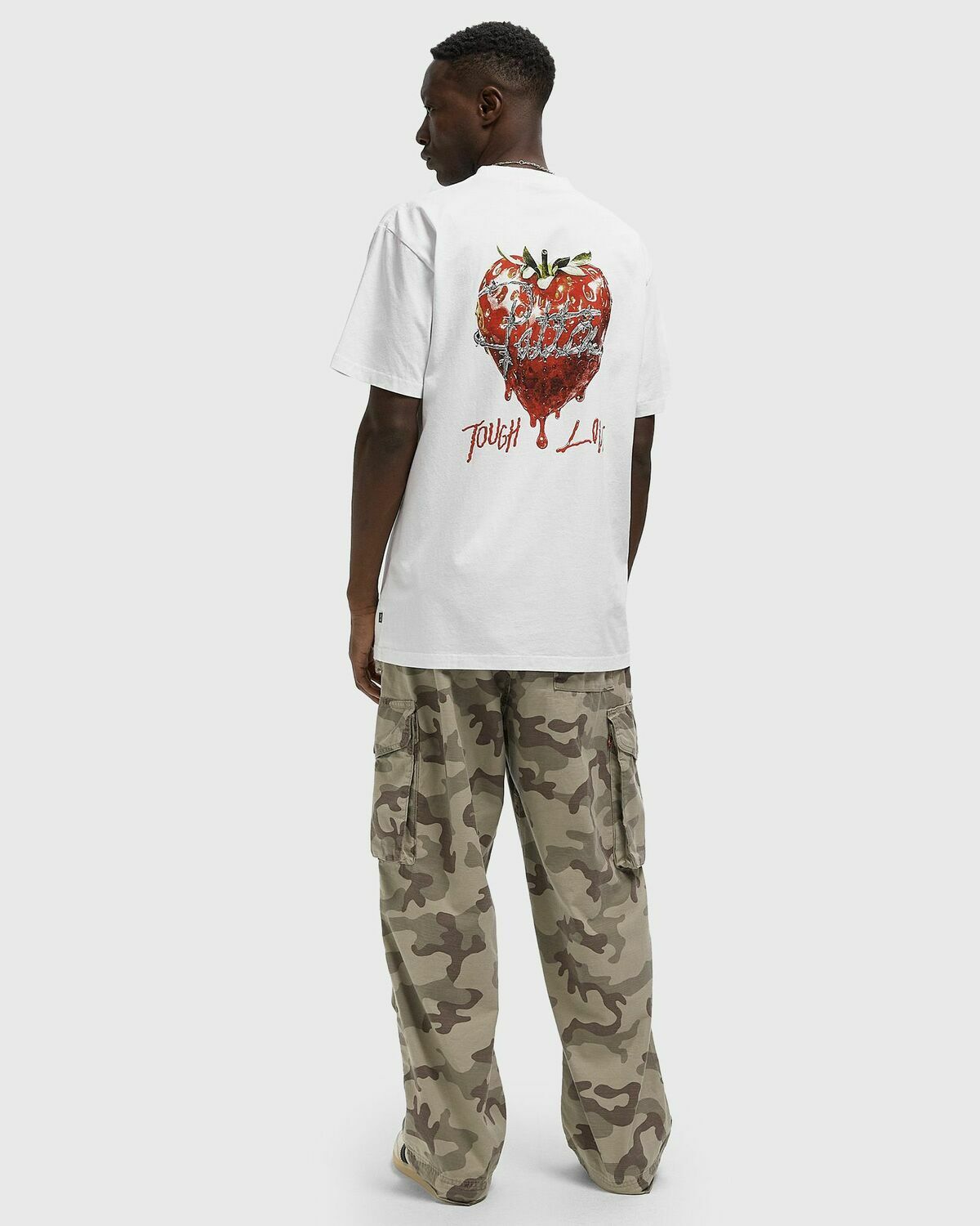PATTA Tough Love Tee White Mens Shortsleefe