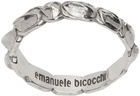 Emanuele Bicocchi Silver Croc Ring